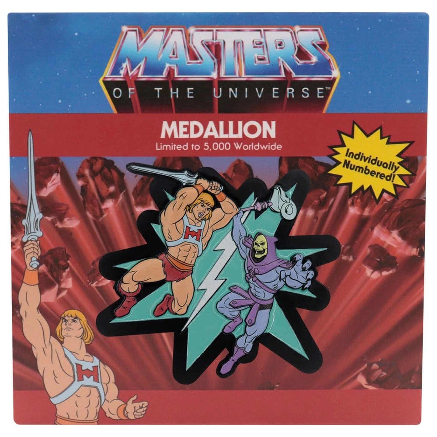 Masters of the Universe Medallion He-Man vs Skeletor Limited Edition product photo