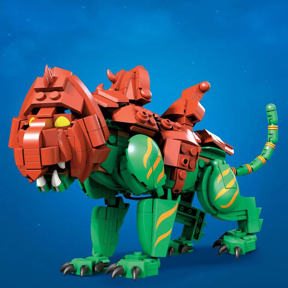 Masters of the Universe Mega Construx Probuilders Construction Set Origins Battle Cat product photo