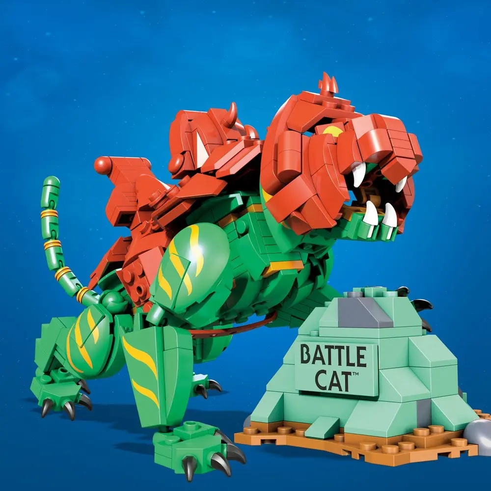 Masters of the Universe Mega Construx Probuilders Construction Set Origins Battle Cat product photo