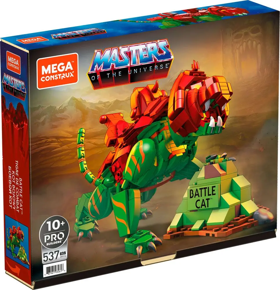 Masters of the Universe Mega Construx Probuilders Construction Set Origins Battle Cat product photo