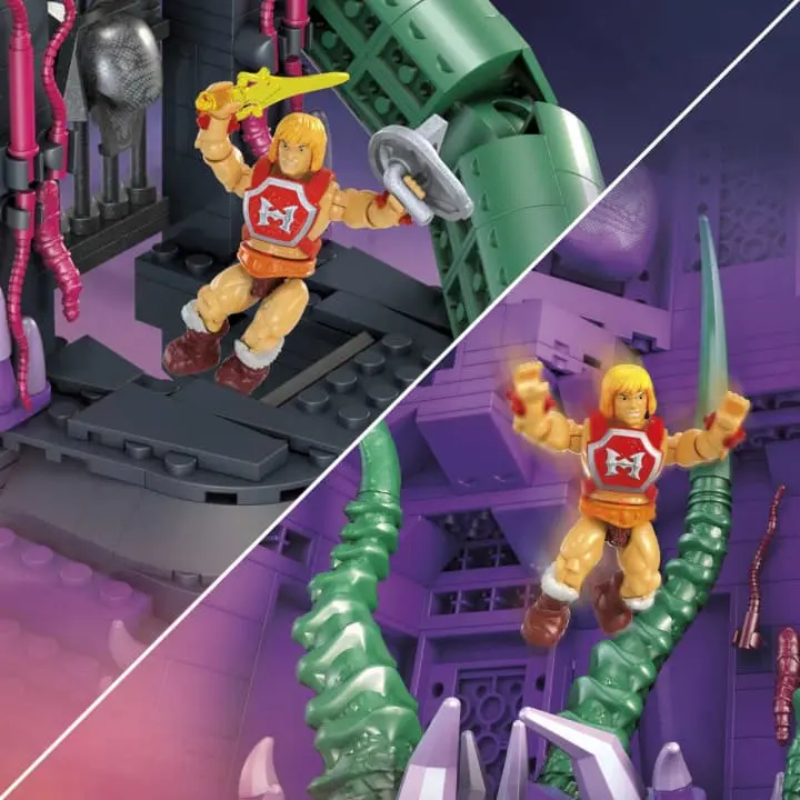Masters of the Universe Mega Construx Probuilders Construction Set Origins Snake Mountain product photo