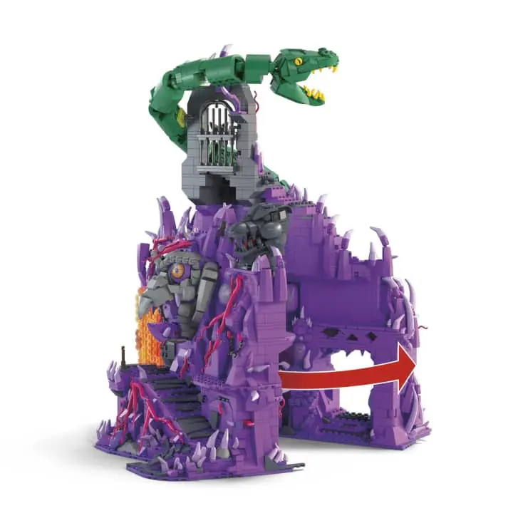 Masters of the Universe Mega Construx Probuilders Construction Set Origins Snake Mountain product photo