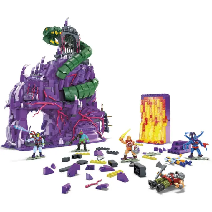 Masters of the Universe Mega Construx Probuilders Construction Set Origins Snake Mountain product photo