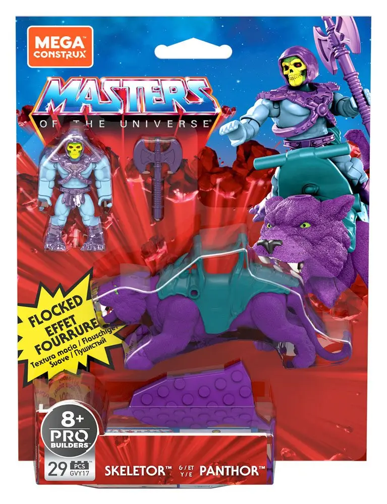 Masters of the Universe Mega Construx Probuilders Construction Set Skeletor &amp; Panthor product photo