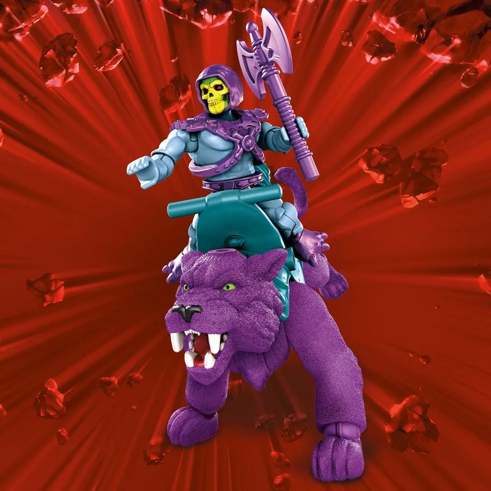 Masters of the Universe Mega Construx Probuilders Construction Set Skeletor &amp; Panthor product photo