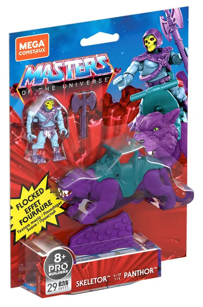 Masters of the Universe Mega Construx Probuilders Construction Set Skeletor &amp; Panthor product photo