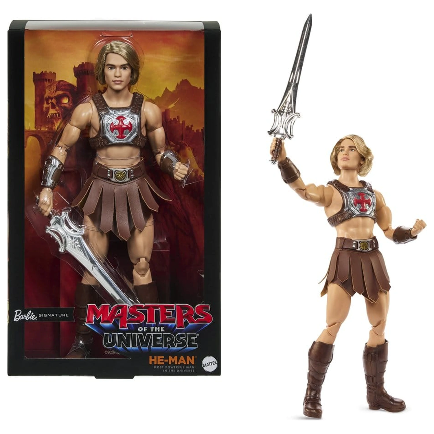 Masters of the Universe Movie 2026 Barbie Signature Doll He-Man 30 cm product photo