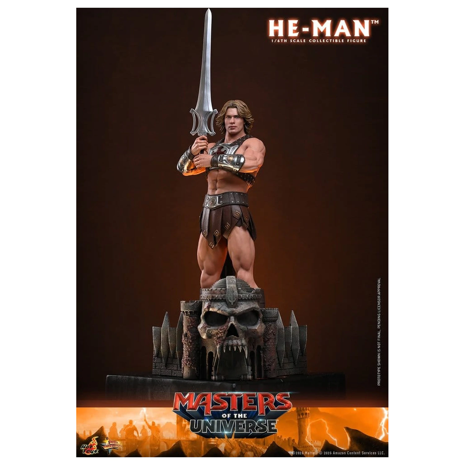 Masters of the Universe Movie Masterpiece Action Figure 1/6 He-Man 31 cm product photo