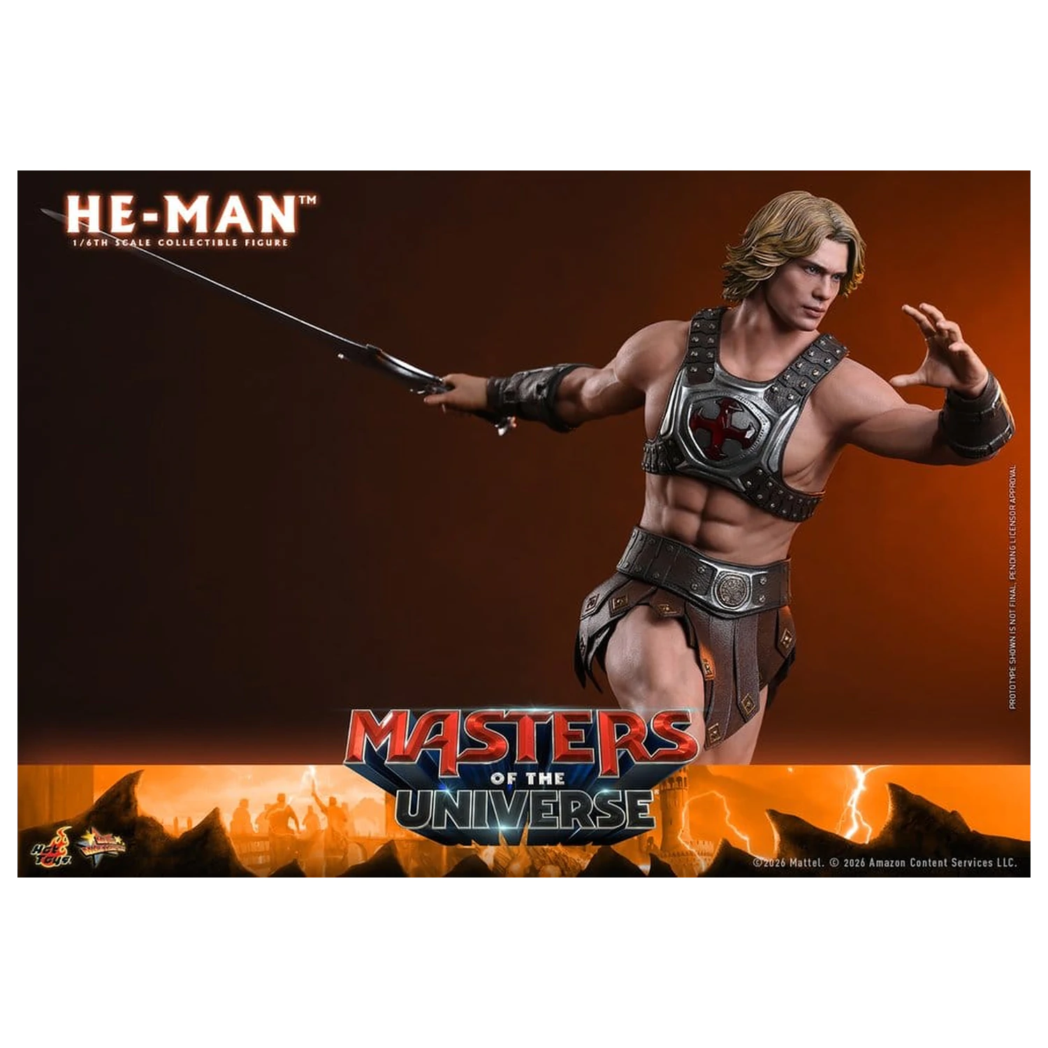 Masters of the Universe Movie Masterpiece Action Figure 1/6 He-Man 31 cm product photo