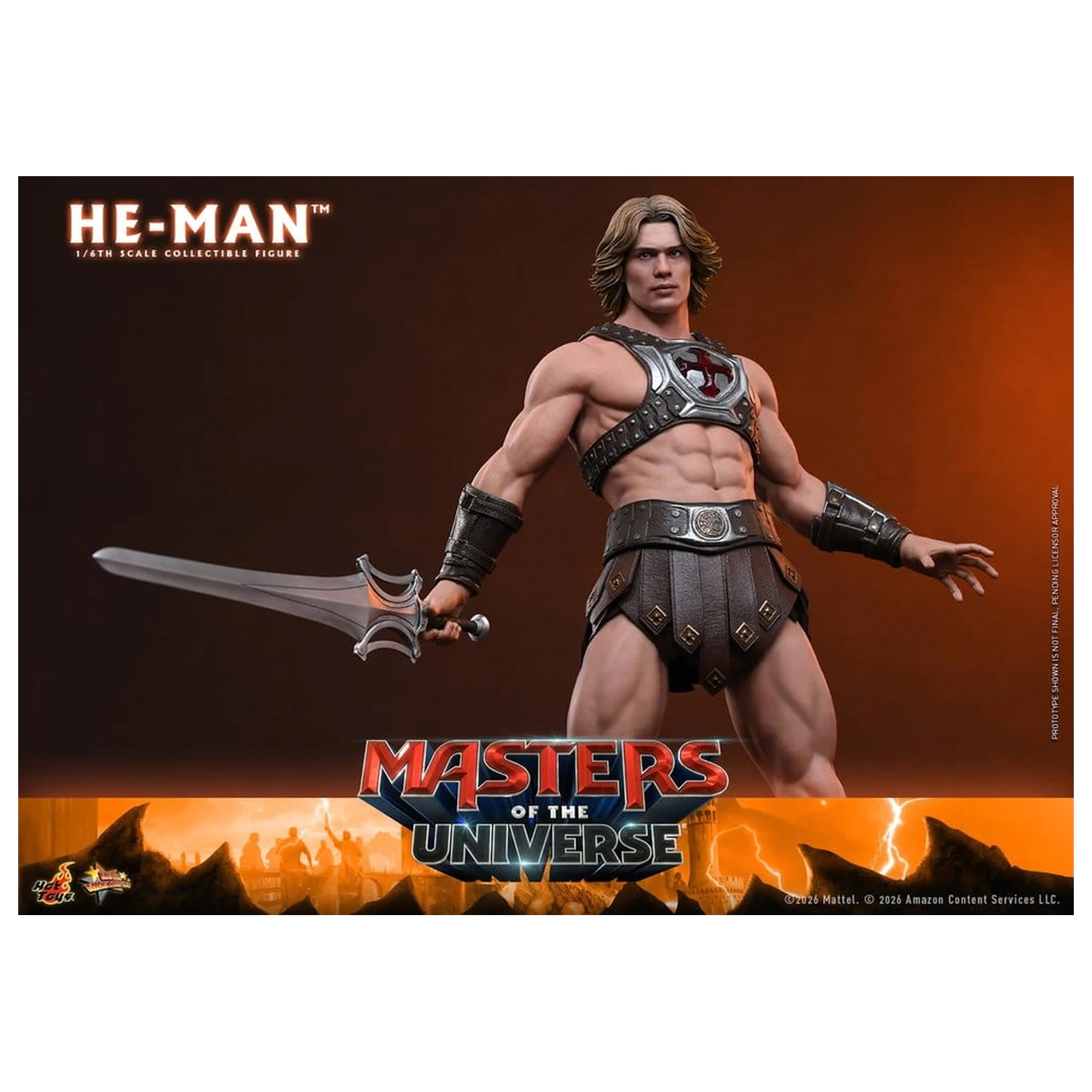 Masters of the Universe Movie Masterpiece Action Figure 1/6 He-Man 31 cm product photo