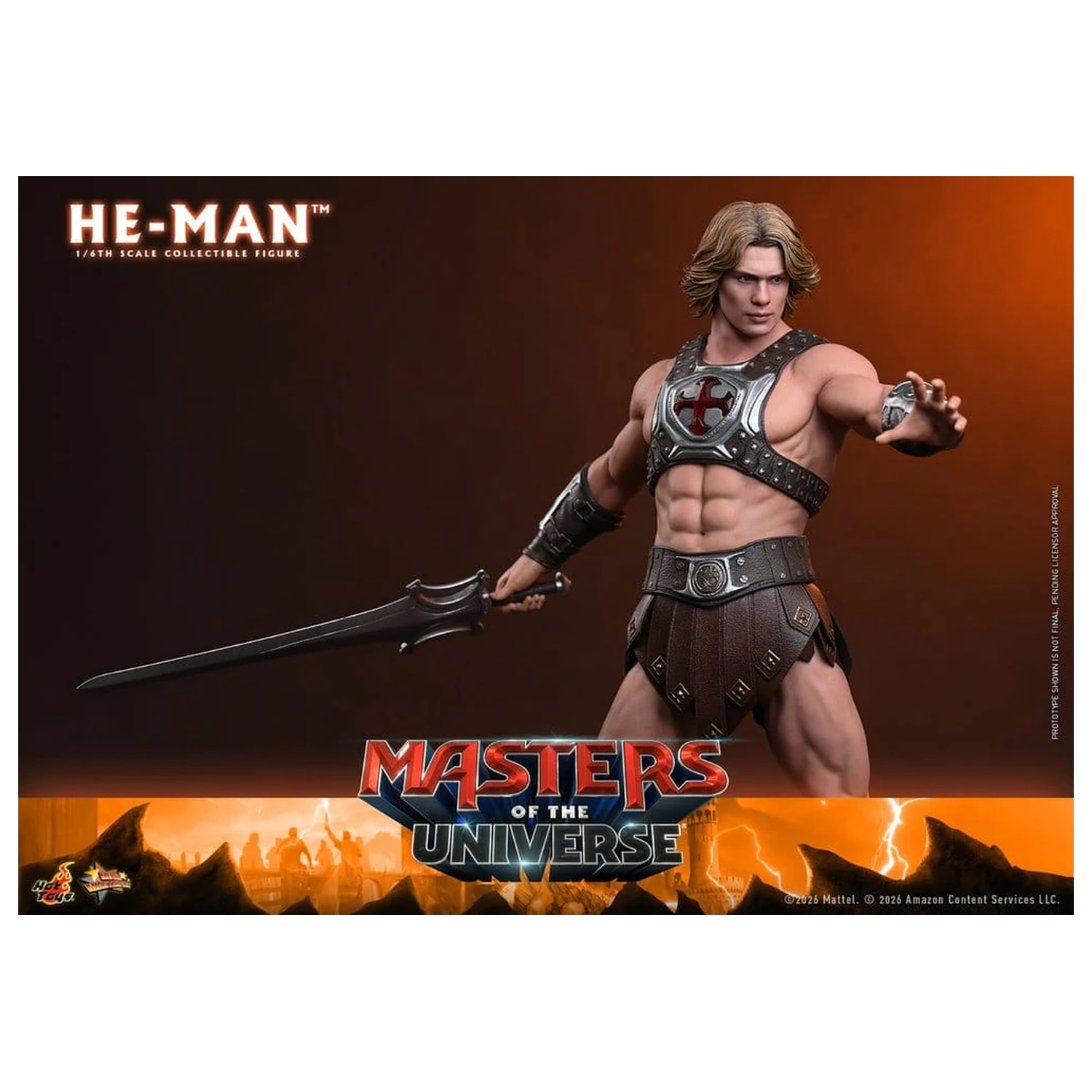 Masters of the Universe Movie Masterpiece Action Figure 1/6 He-Man 31 cm product photo