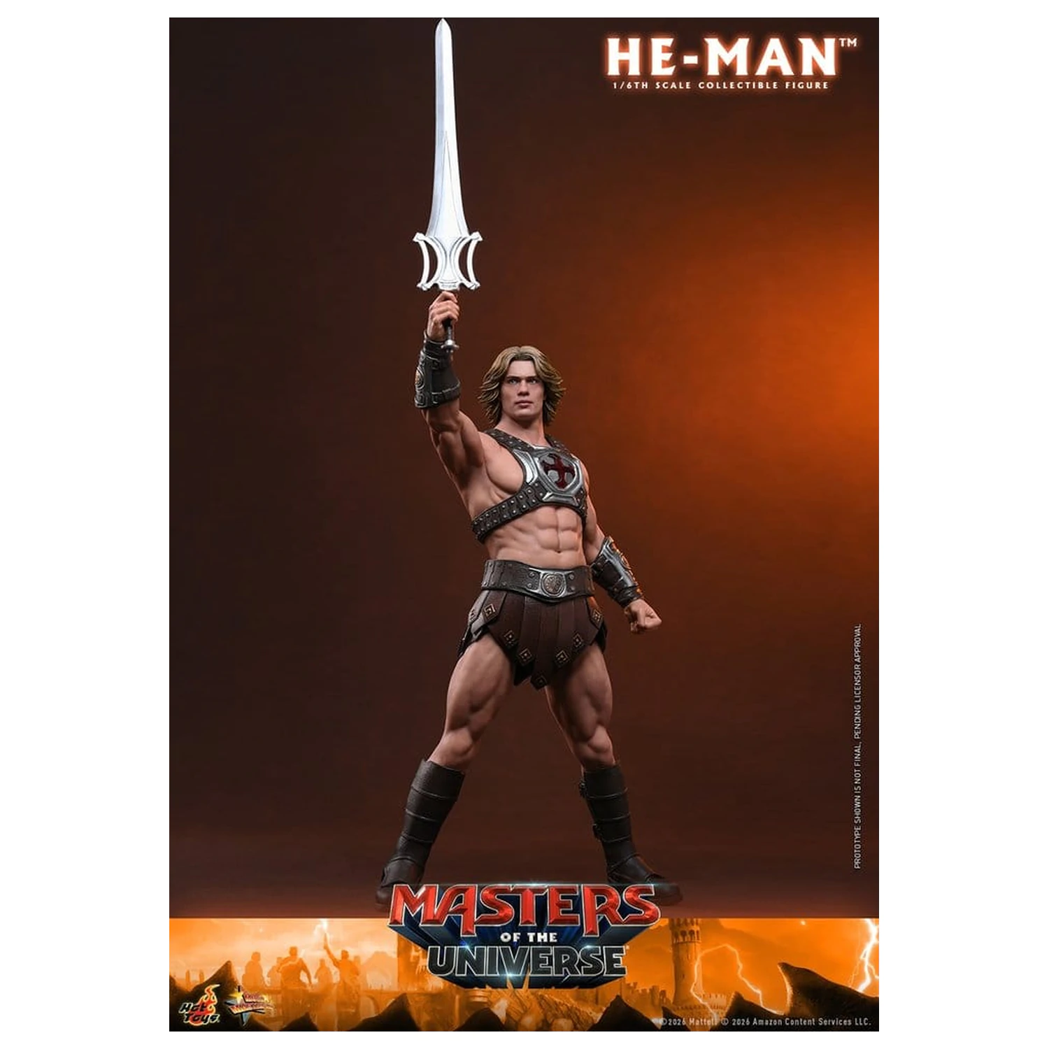 Masters of the Universe Movie Masterpiece Action Figure 1/6 He-Man 31 cm product photo