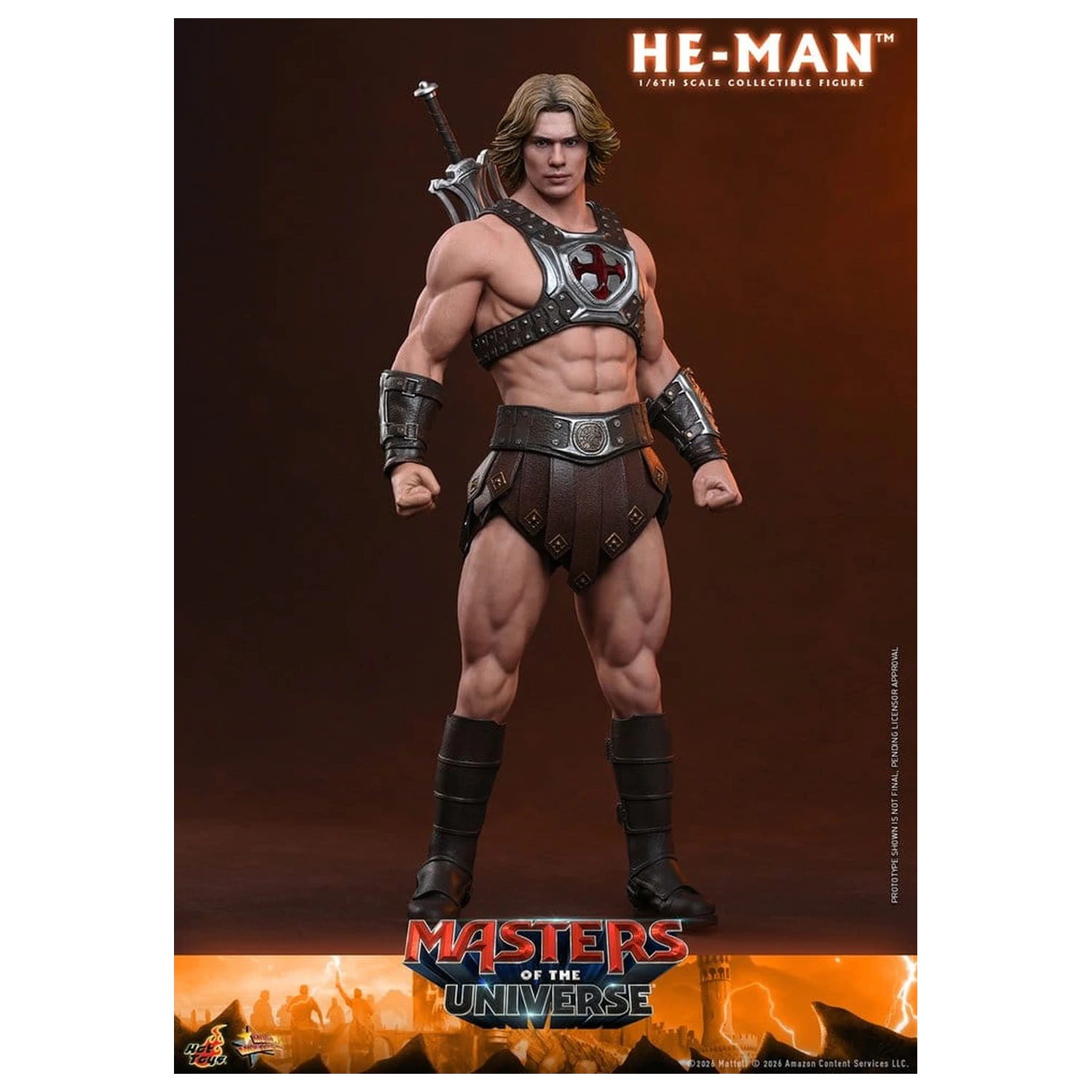 Masters of the Universe Movie Masterpiece Action Figure 1/6 He-Man 31 cm product photo
