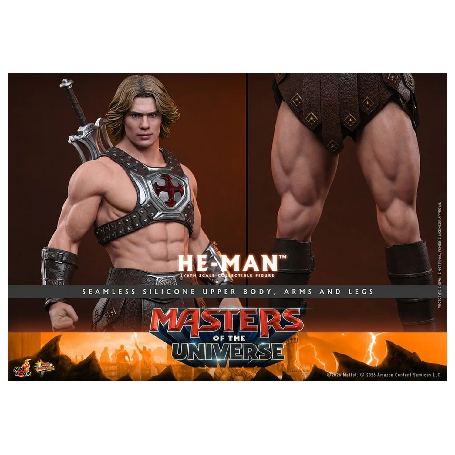 Masters of the Universe Movie Masterpiece Action Figure 1/6 He-Man 31 cm product photo