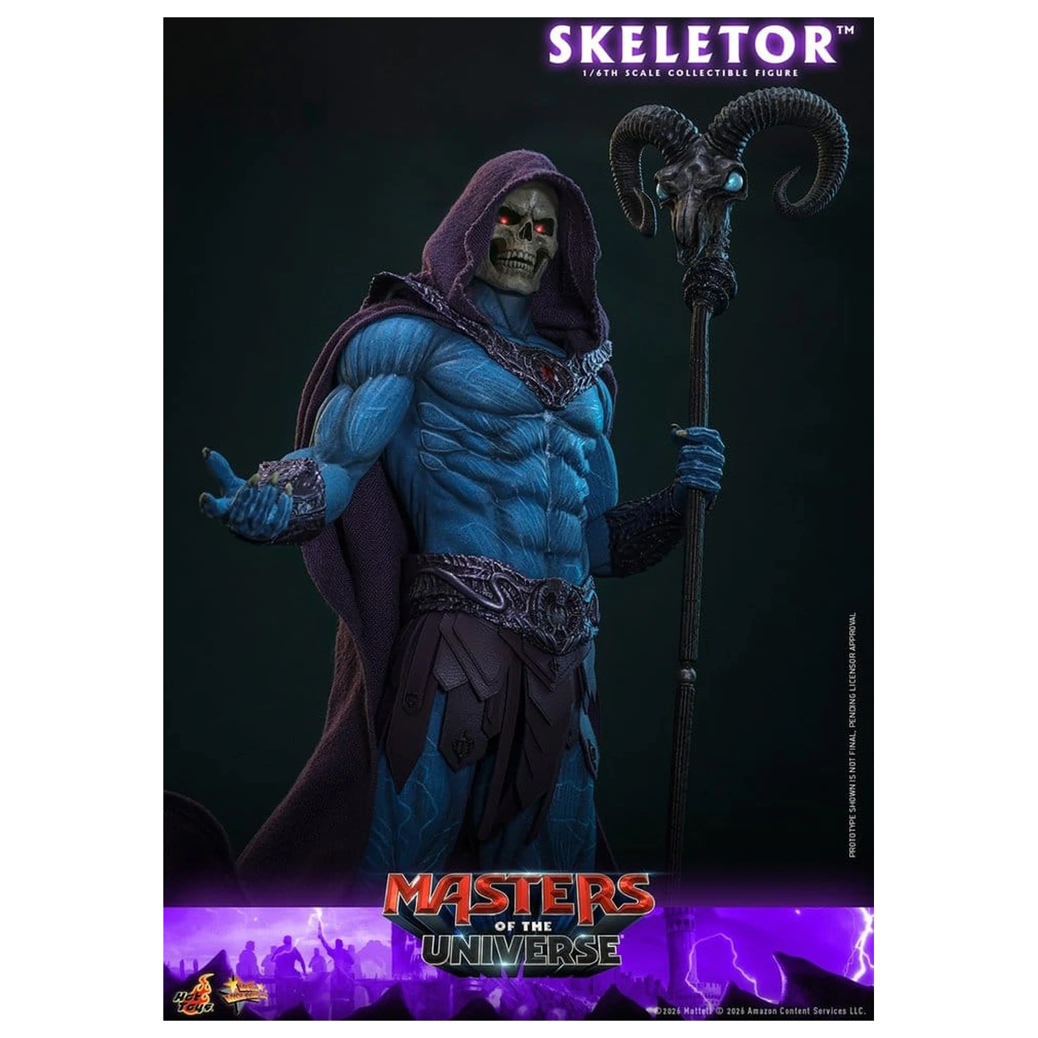 Masters of the Universe Movie Masterpiece Action Figure 1/6 Skeletor 31 cm product photo