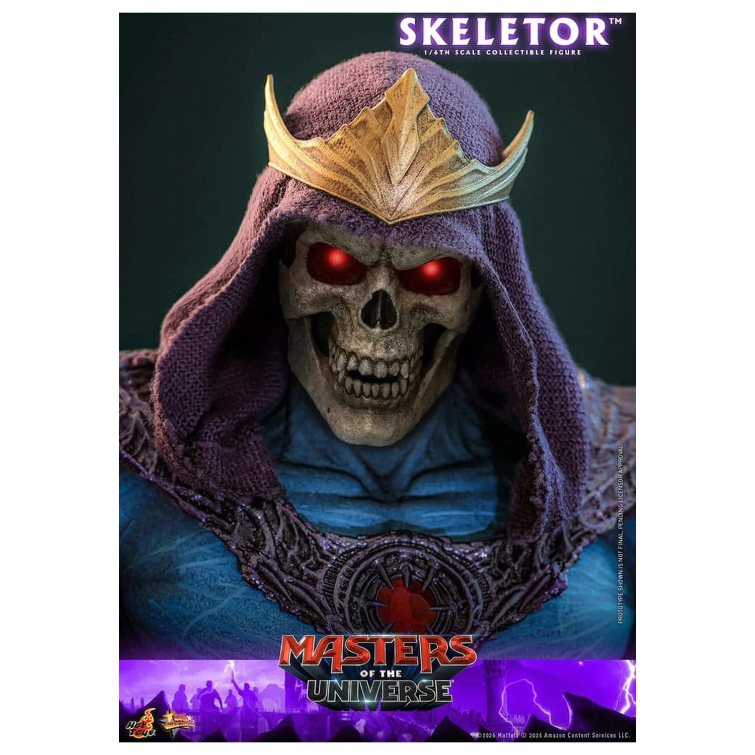 Masters of the Universe Movie Masterpiece Action Figure 1/6 Skeletor 31 cm product photo