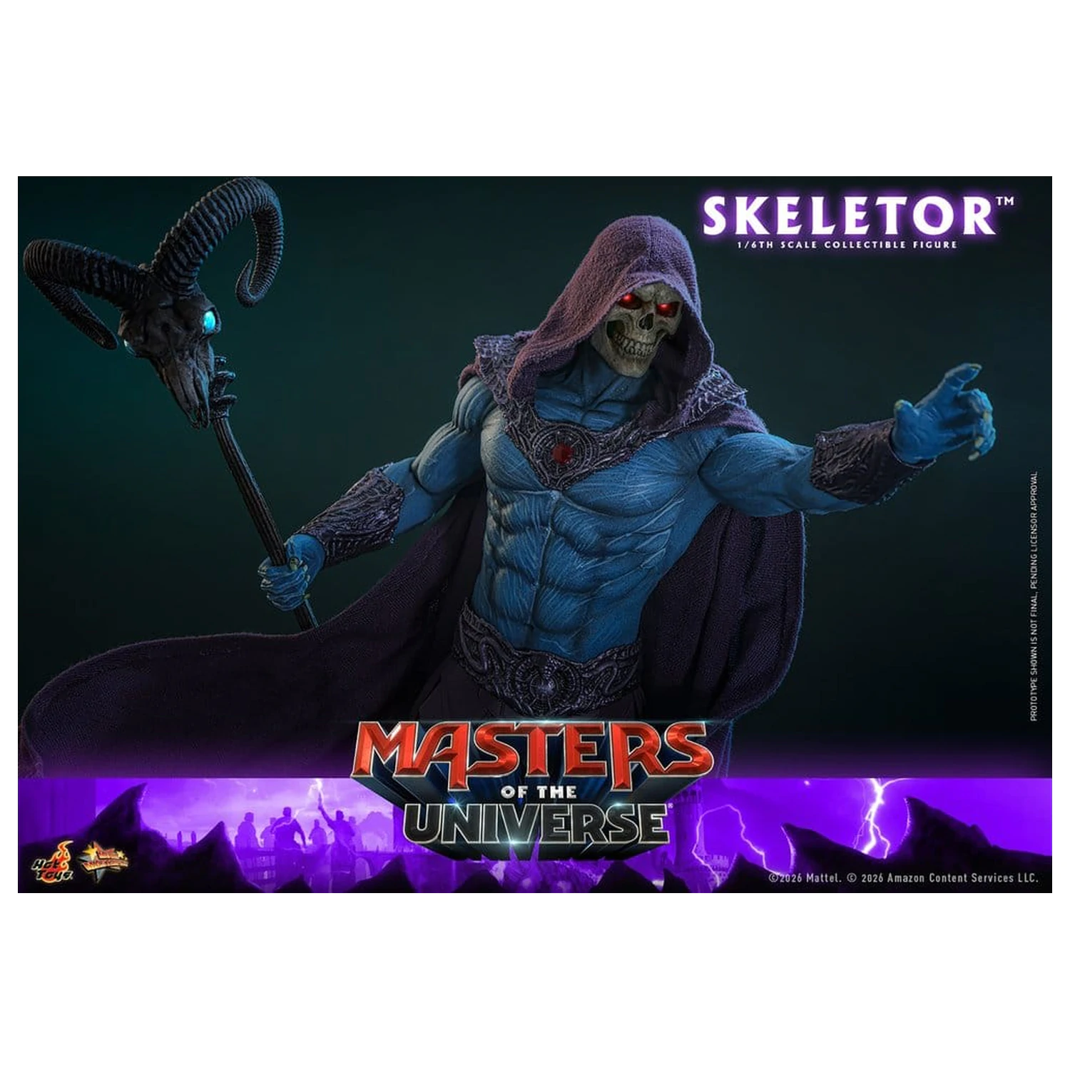 Masters of the Universe Movie Masterpiece Action Figure 1/6 Skeletor 31 cm product photo