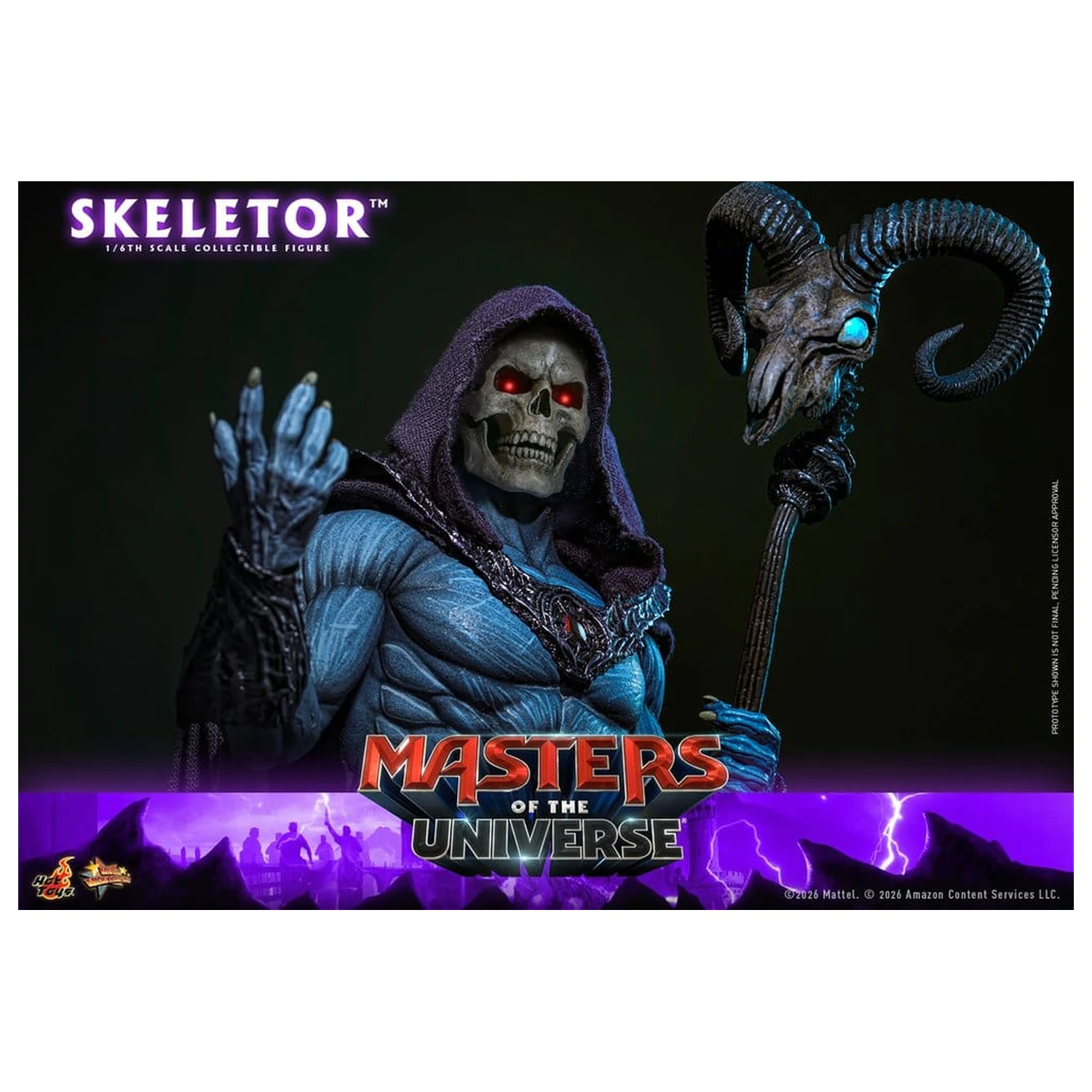 Masters of the Universe Movie Masterpiece Action Figure 1/6 Skeletor 31 cm product photo
