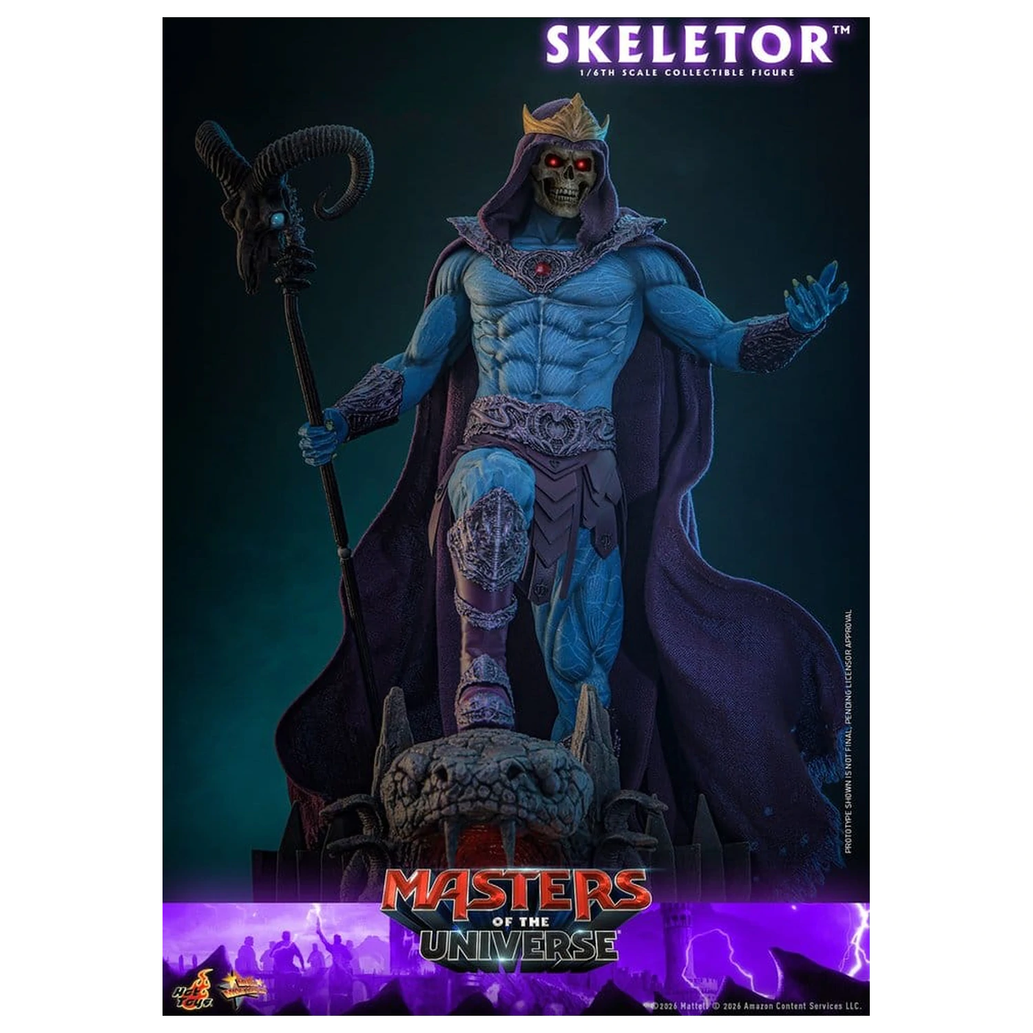 Masters of the Universe Movie Masterpiece Action Figure 1/6 Skeletor 31 cm product photo