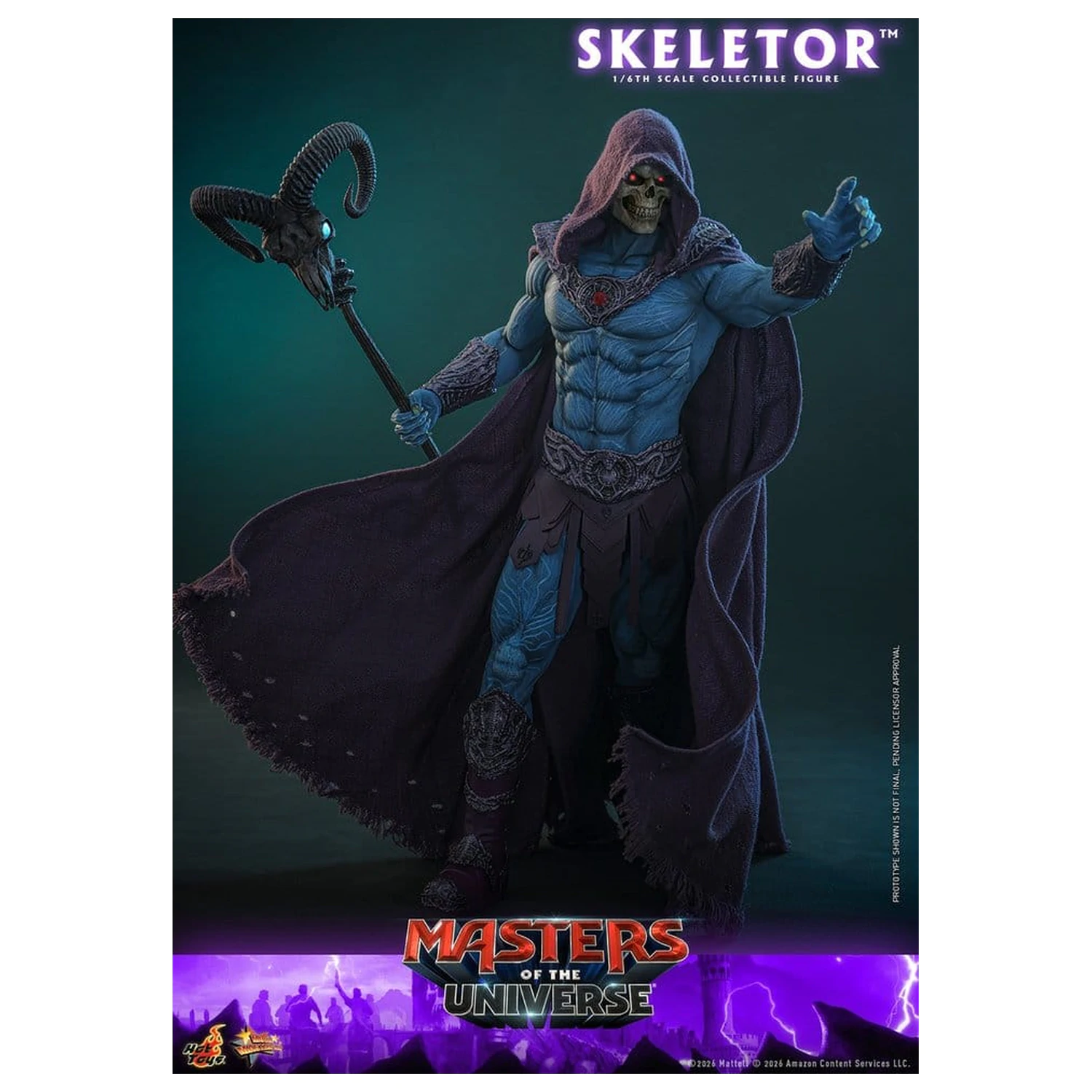 Masters of the Universe Movie Masterpiece Action Figure 1/6 Skeletor 31 cm product photo