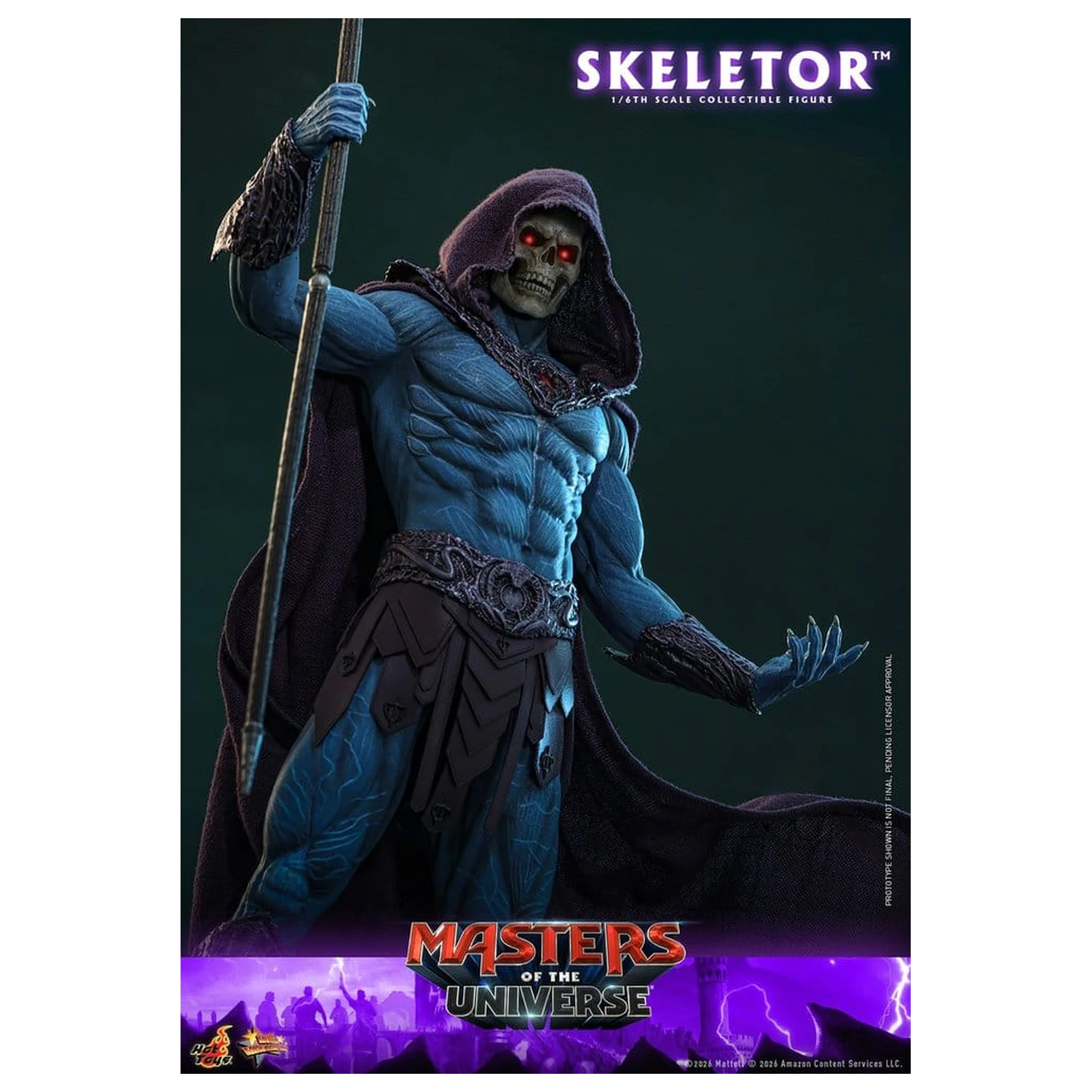 Masters of the Universe Movie Masterpiece Action Figure 1/6 Skeletor 31 cm product photo