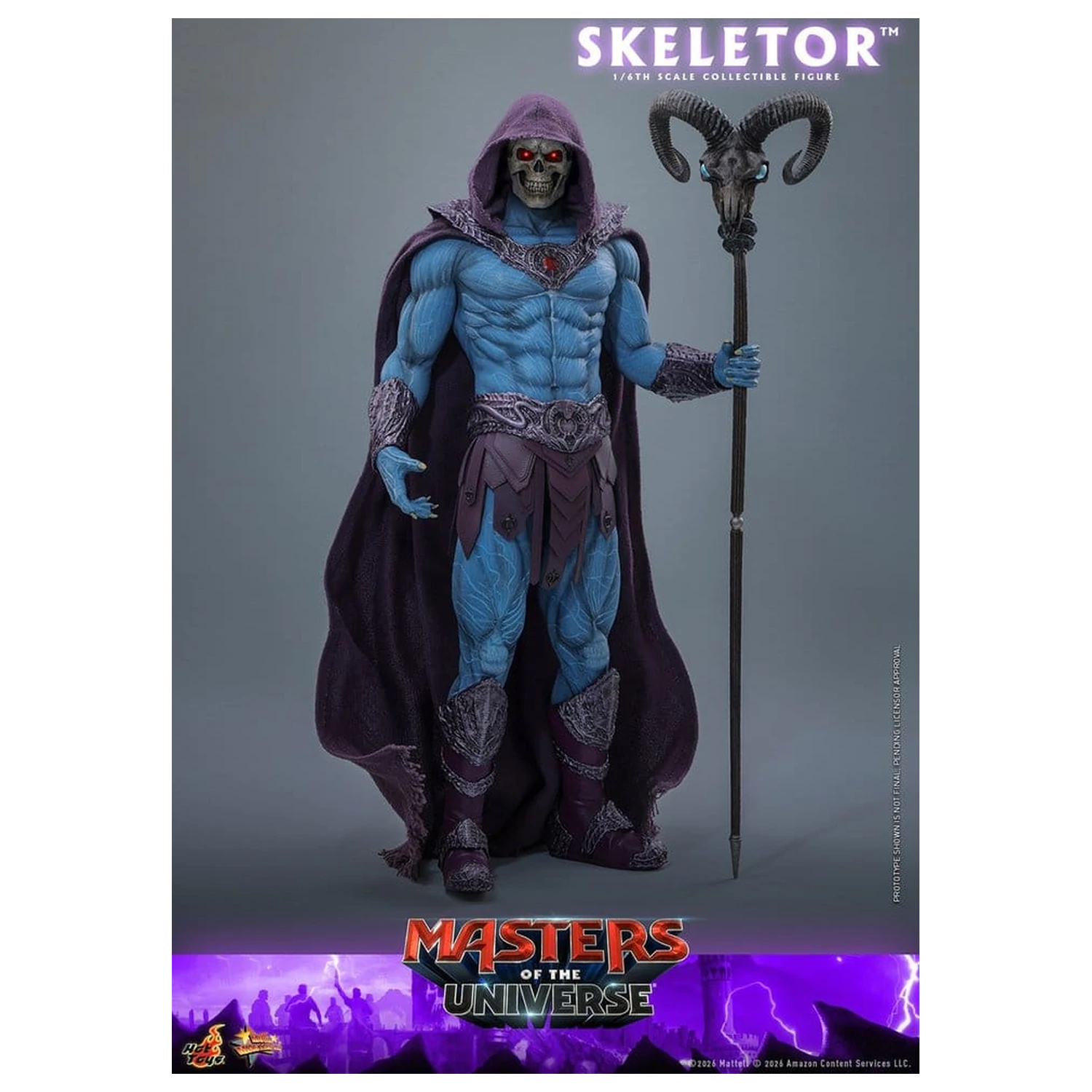 Masters of the Universe Movie Masterpiece Action Figure 1/6 Skeletor 31 cm product photo