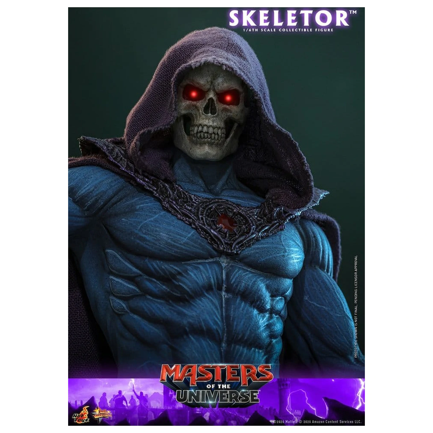 Masters of the Universe Movie Masterpiece Action Figure 1/6 Skeletor 31 cm product photo