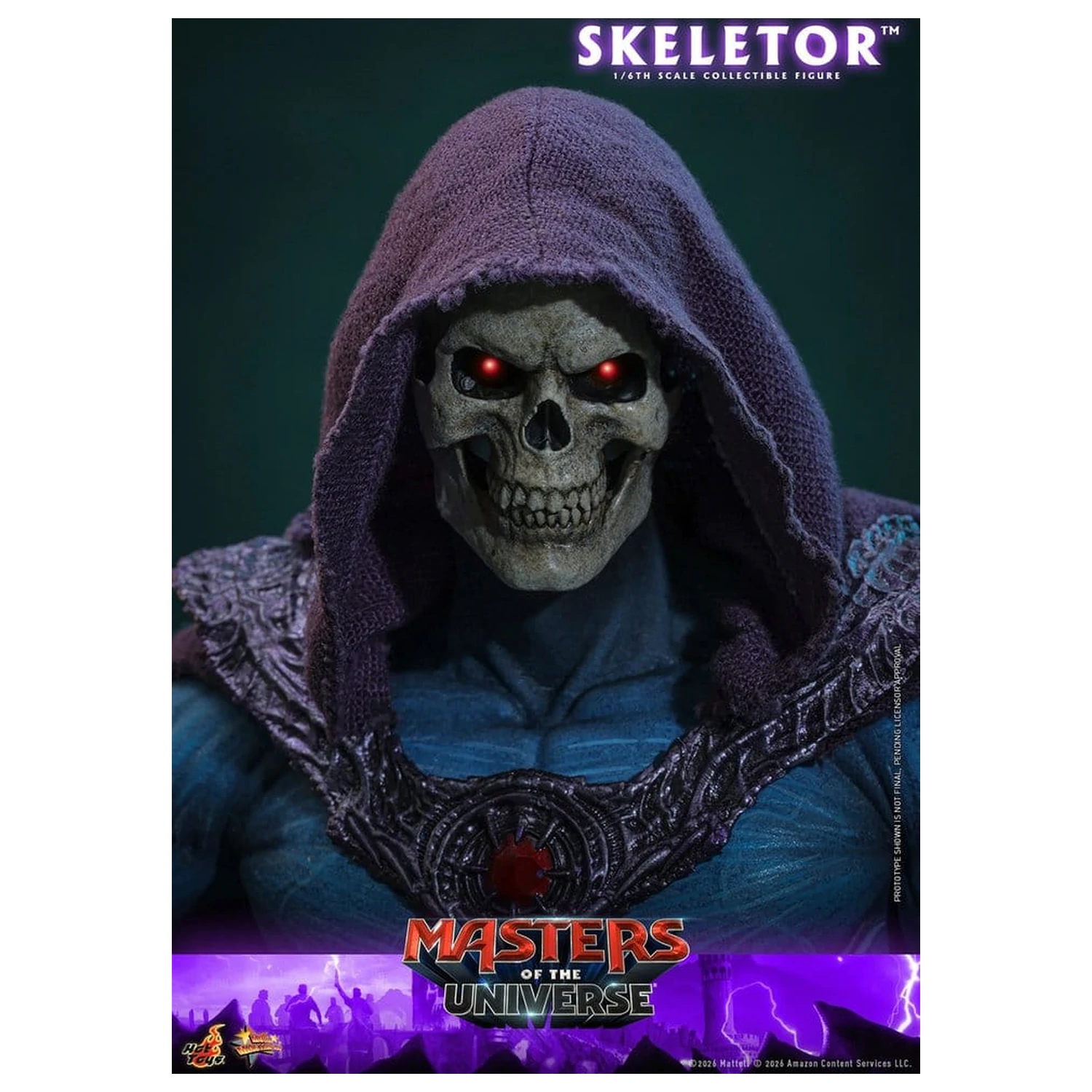 Masters of the Universe Movie Masterpiece Action Figure 1/6 Skeletor 31 cm product photo
