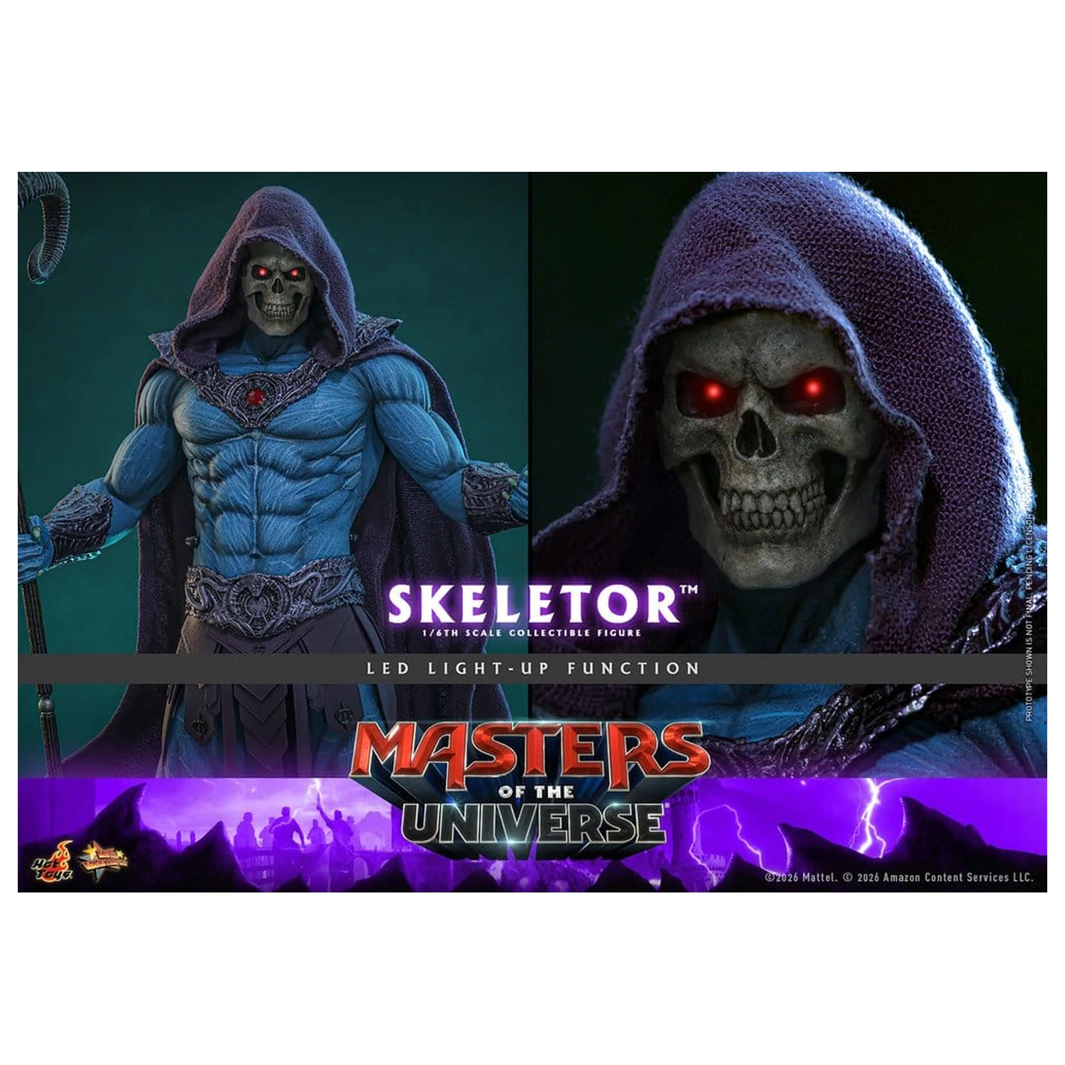 Masters of the Universe Movie Masterpiece Action Figure 1/6 Skeletor 31 cm product photo