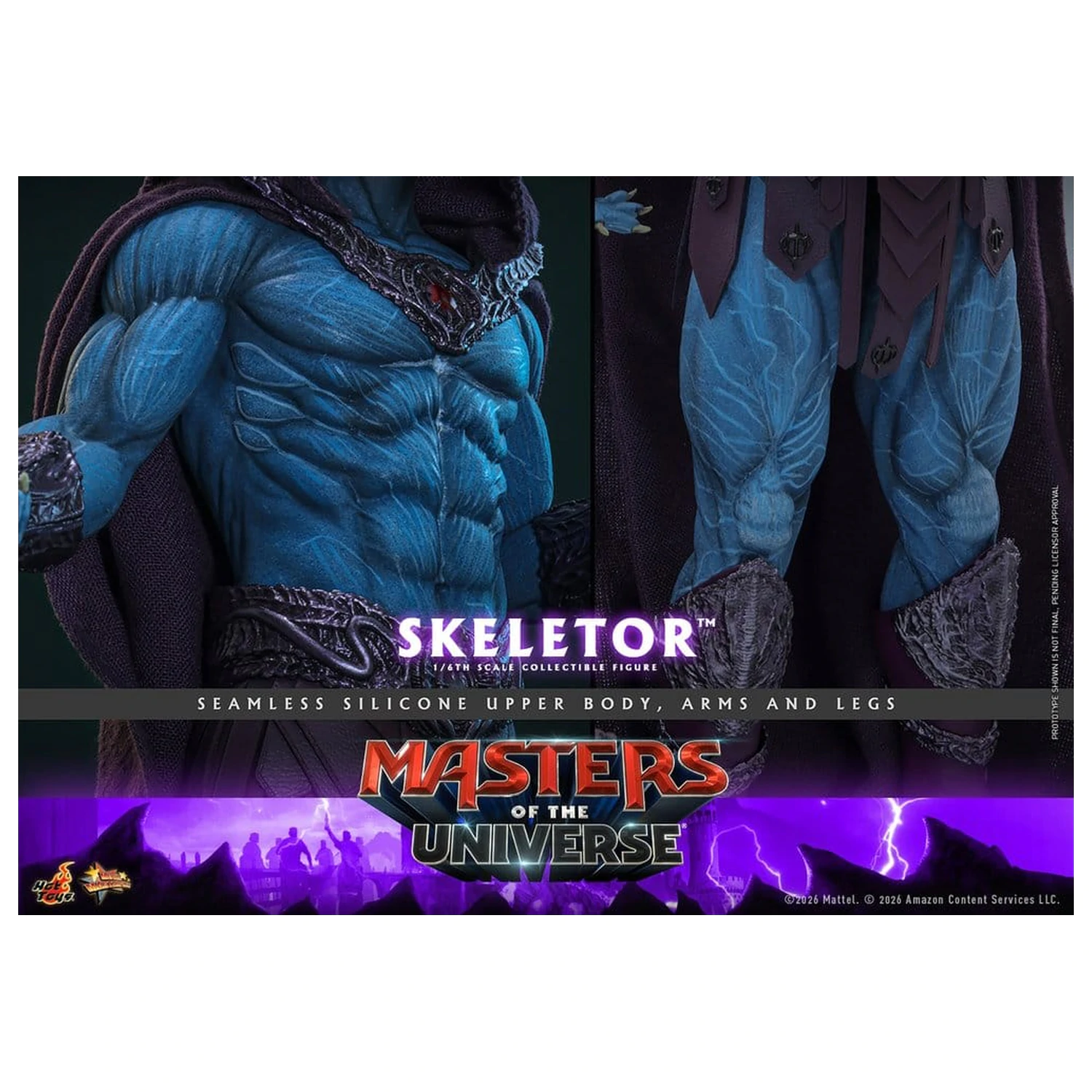 Masters of the Universe Movie Masterpiece Action Figure 1/6 Skeletor 31 cm product photo