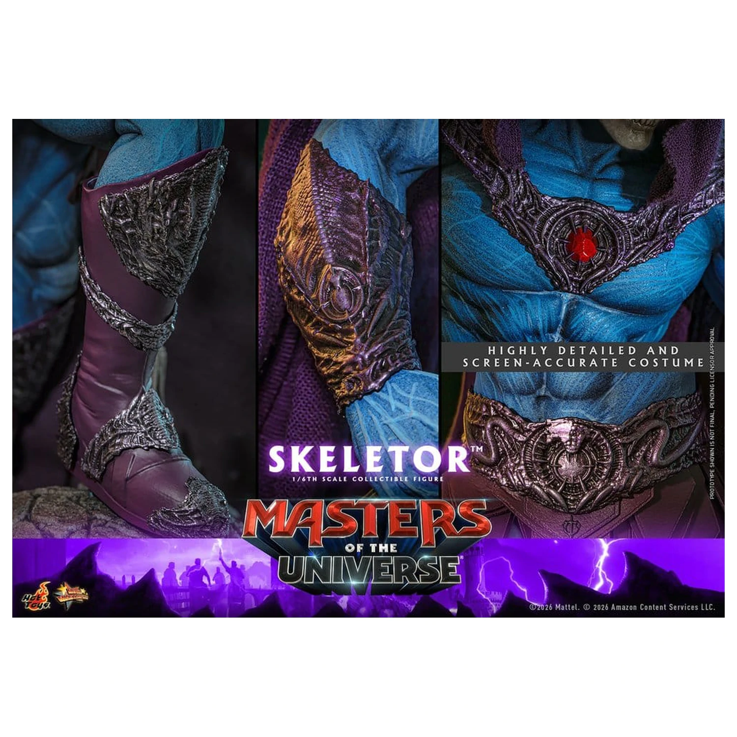 Masters of the Universe Movie Masterpiece Action Figure 1/6 Skeletor 31 cm product photo