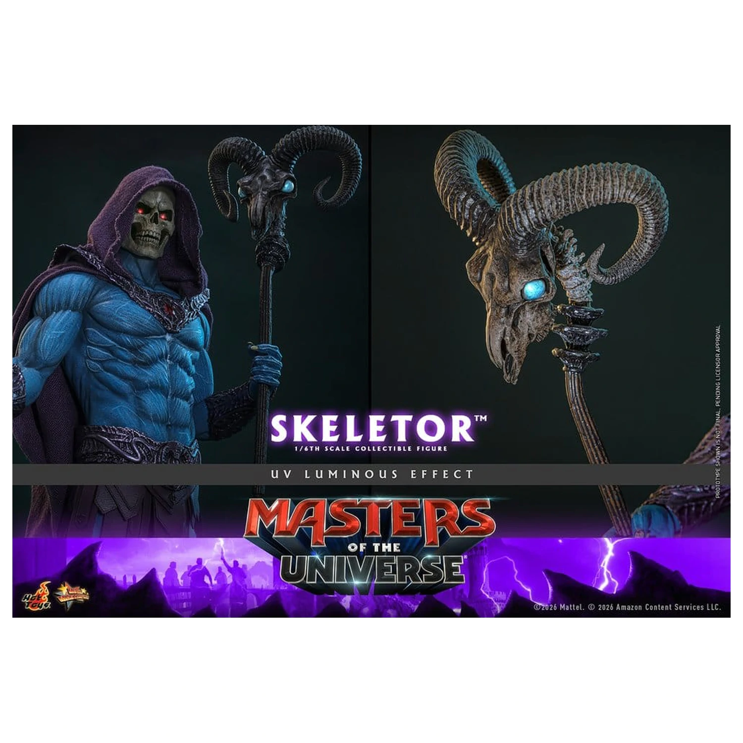 Masters of the Universe Movie Masterpiece Action Figure 1/6 Skeletor 31 cm product photo