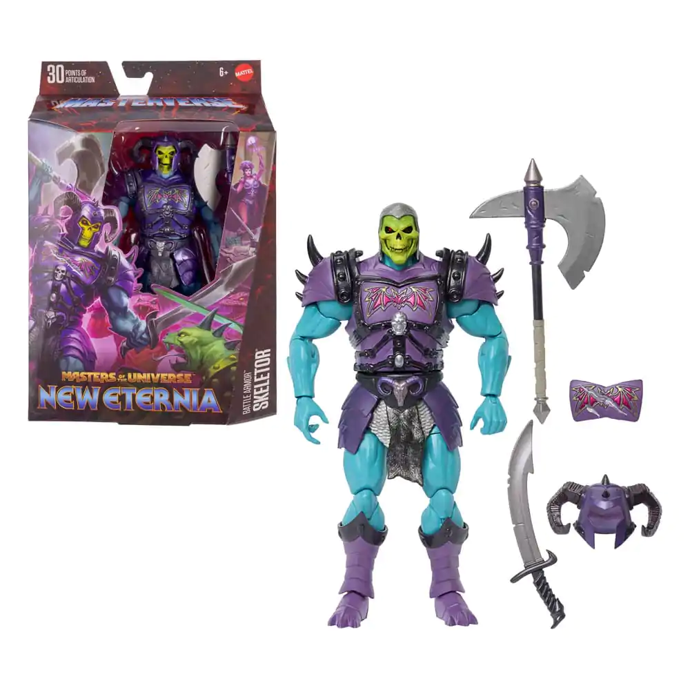 Masters of the Universe: New Eternia Masterverse Action Figure Battle Armor Skeletor 18 cm product photo