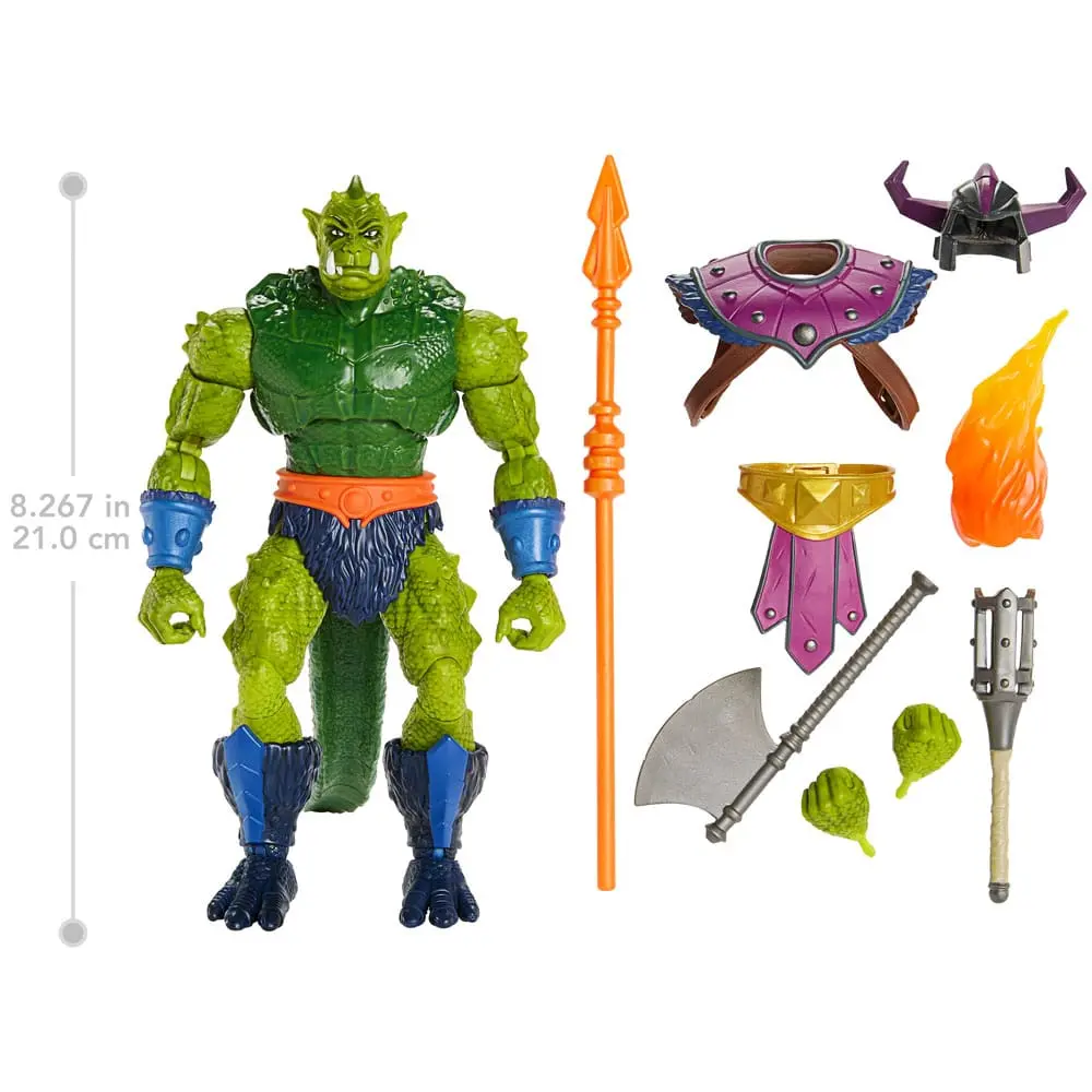 Masters of the Universe: New Eternia Masterverse Deluxe Action Figure Whiplash 21 cm termékfotó