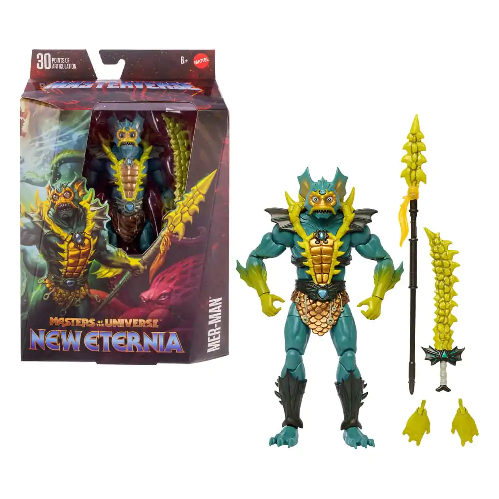 Masters of the Universe: New Eternia Masterverse Action Figure Mer-Man 18 cm termékfotó