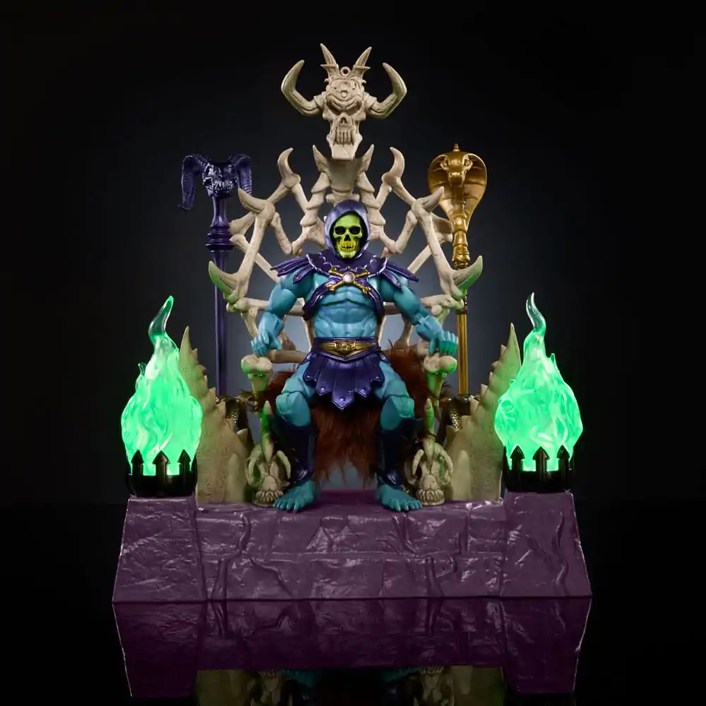 Masters of the Universe: New Eternia Masterverse Action Figure Skeletor & Throne 18 cm product photo