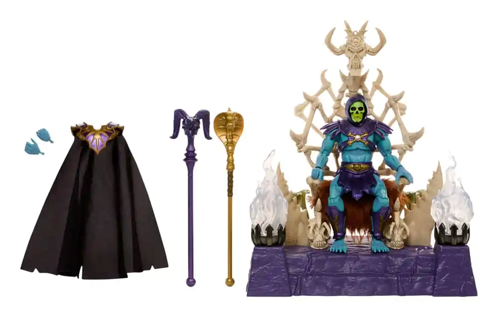 Masters of the Universe: New Eternia Masterverse Action Figure Skeletor & Throne 18 cm product photo