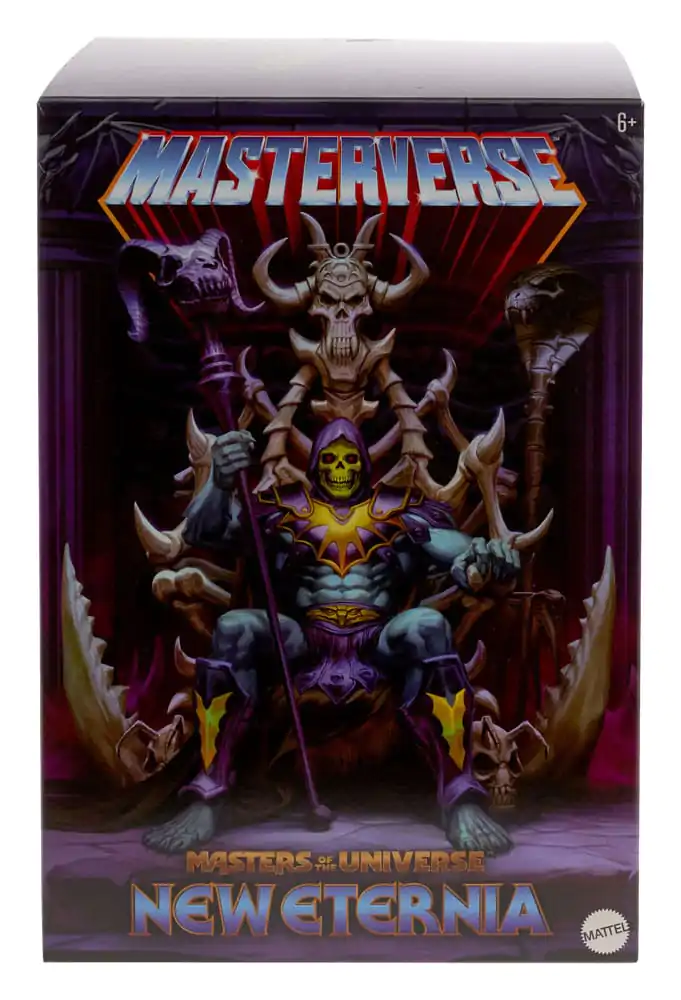 Masters of the Universe: New Eternia Masterverse Action Figure Skeletor & Throne 18 cm product photo