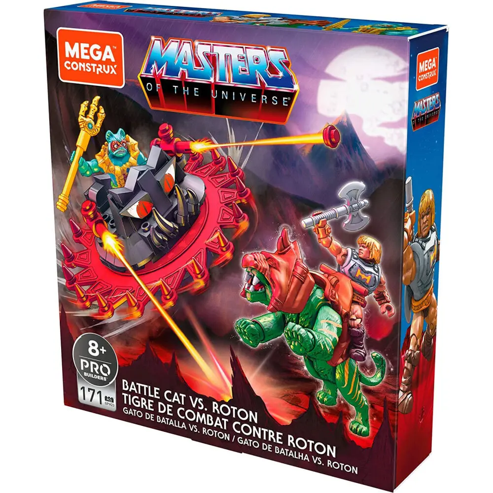 Masters of the Universe Mega Construx Probuilders Construction Set Battle Cat vs. Roton product photo