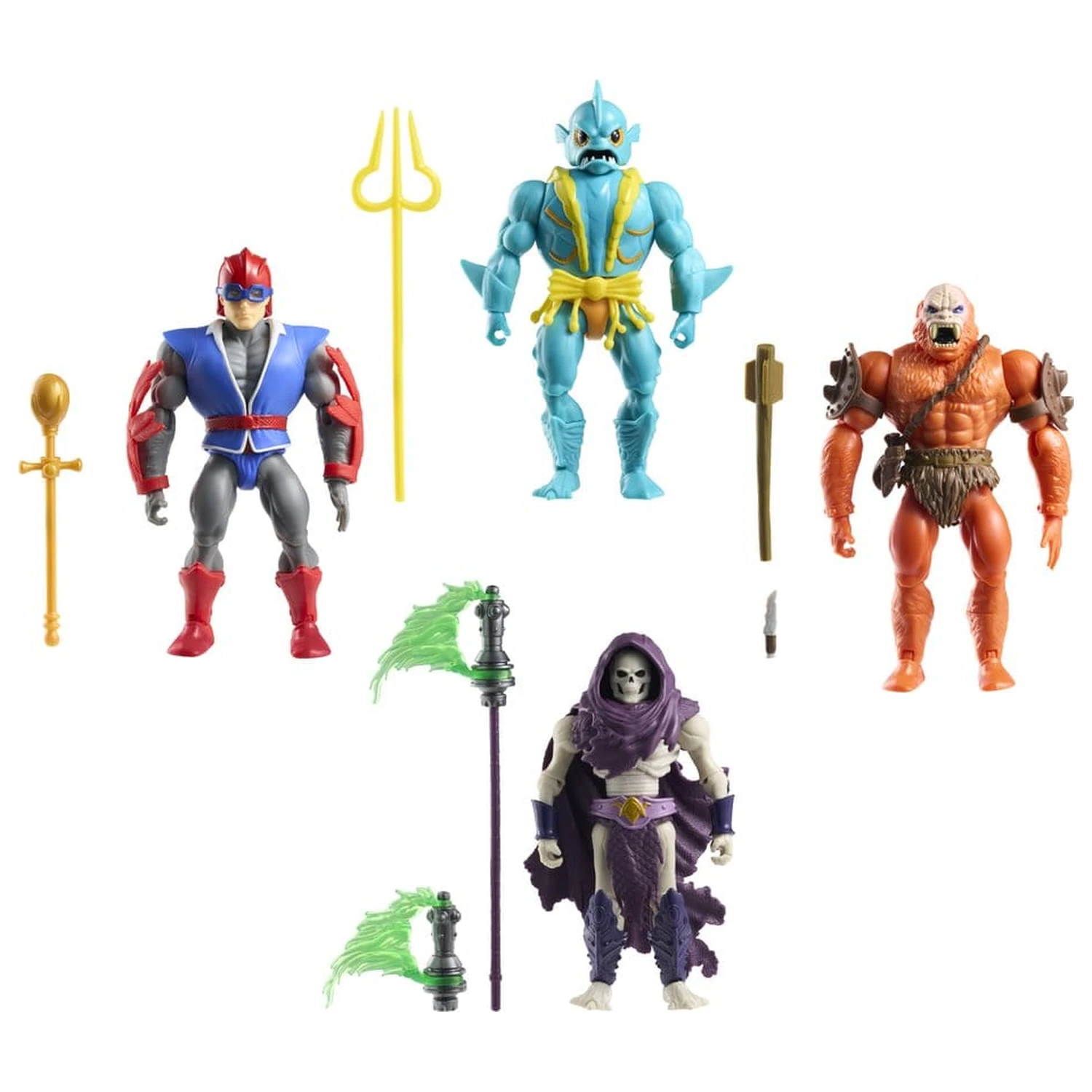 Masters of the Universe Origins Action Figure 4-Pack Battle for Subternia 14 cm product photo