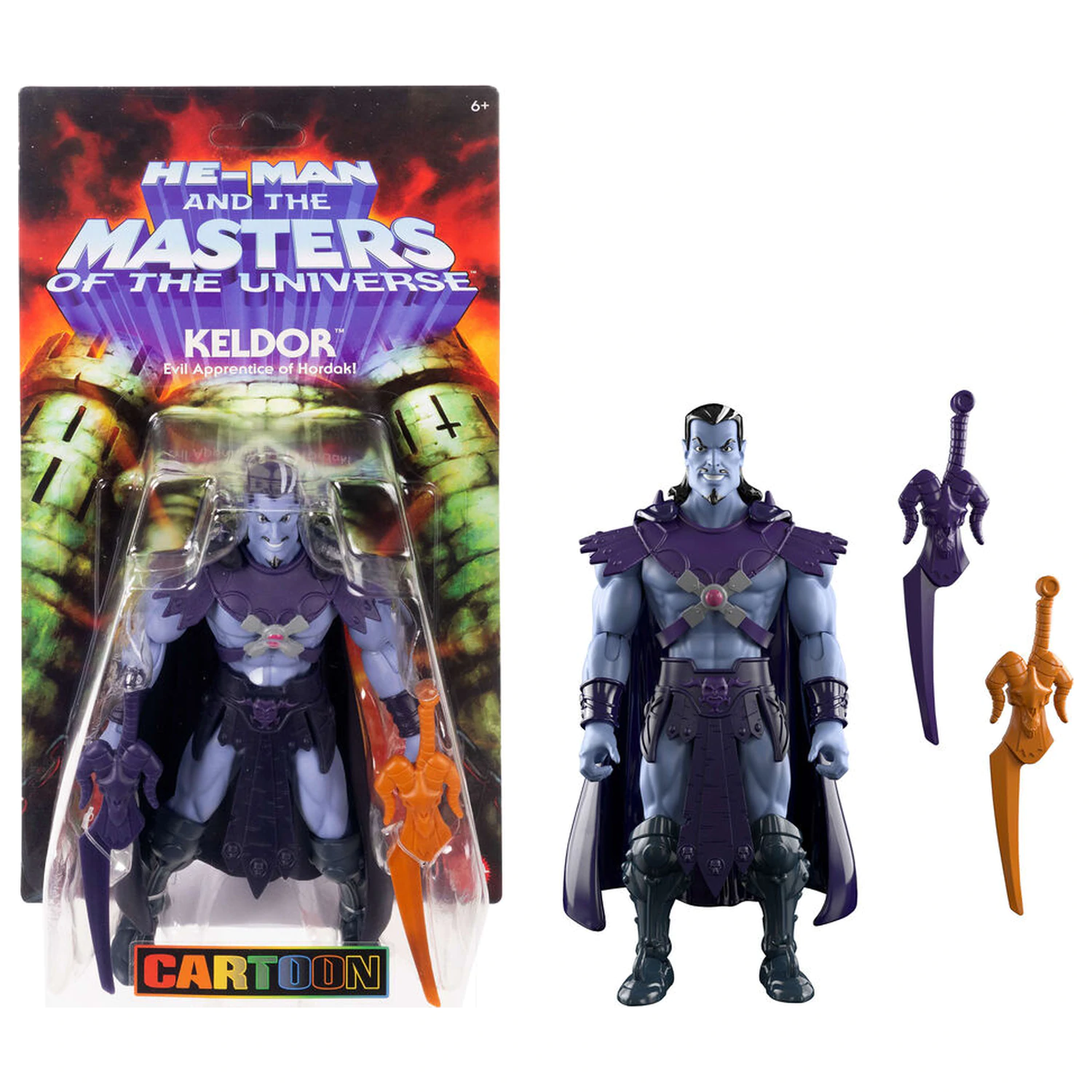 Masters of the Universe Origins Cartoon Collection Keldor figure 14cm product photo