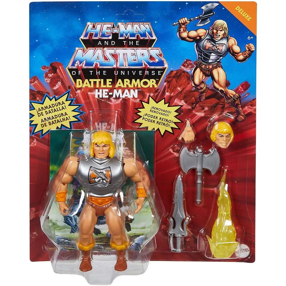 Masters of the Universe Deluxe Action Figure 2021 He-Man 14 cm product photo