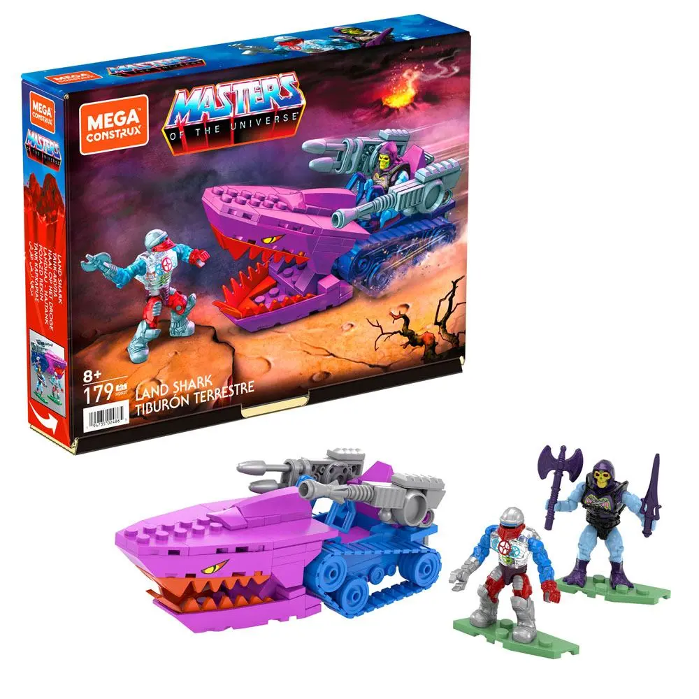 Masters of the Universe Origins Mega Construx Construction Set Land Shark 23 cm product photo