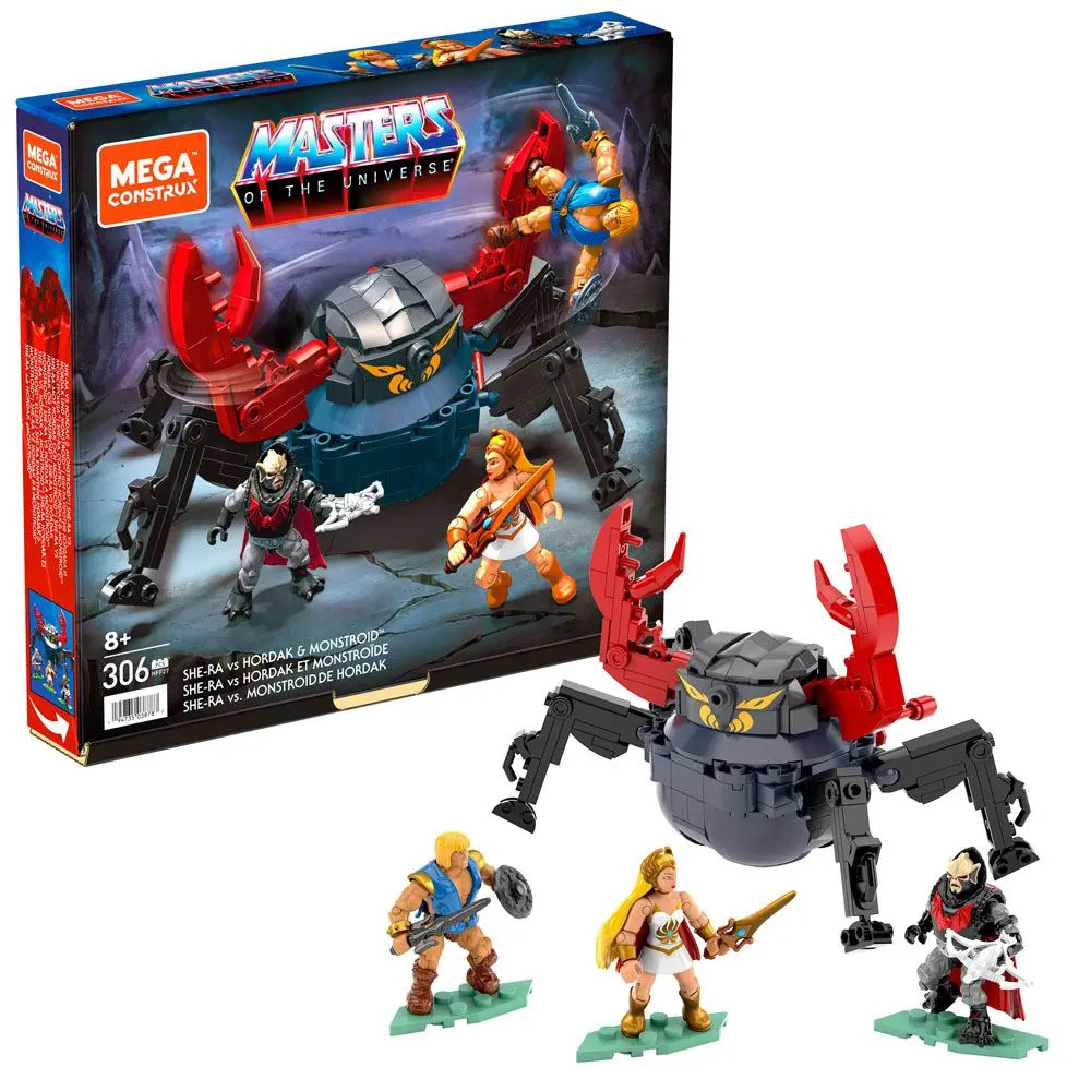 Masters of the Universe Origins Mega Construx Construction Set She-Ra vs Hordak & Monstroid 12 cm product photo
