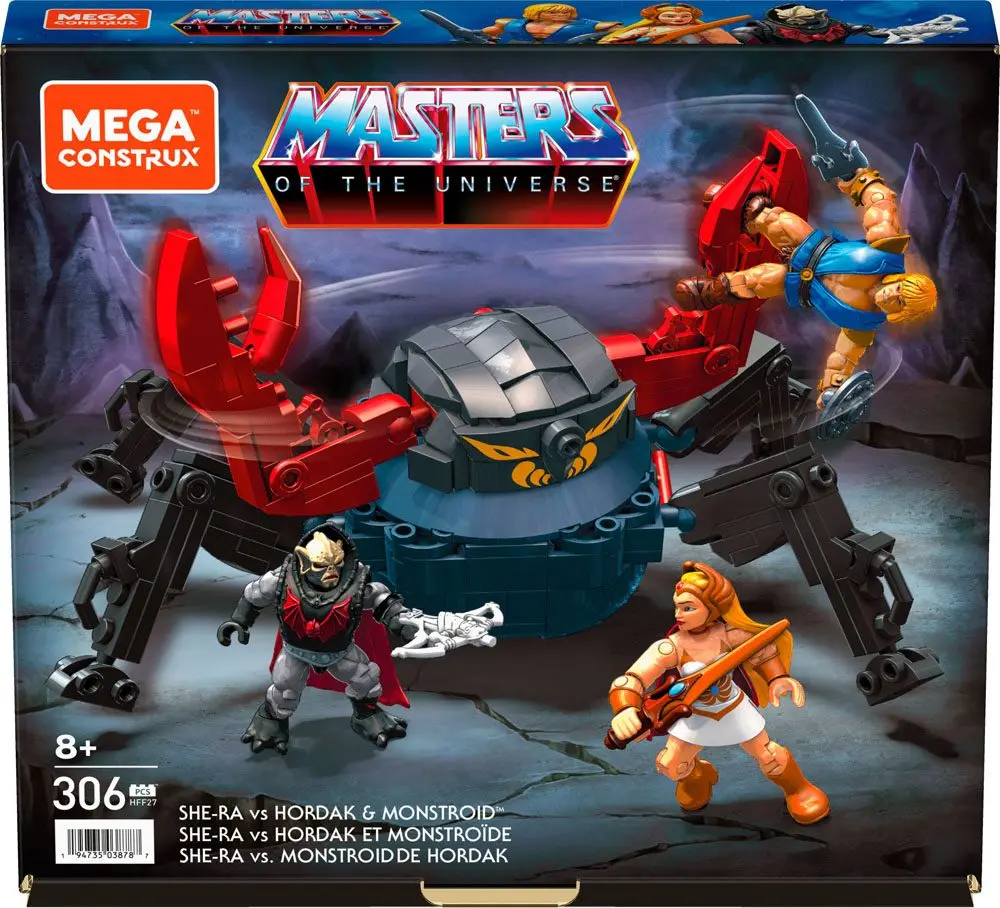 Masters of the Universe Origins Mega Construx Construction Set She-Ra vs Hordak & Monstroid 12 cm product photo