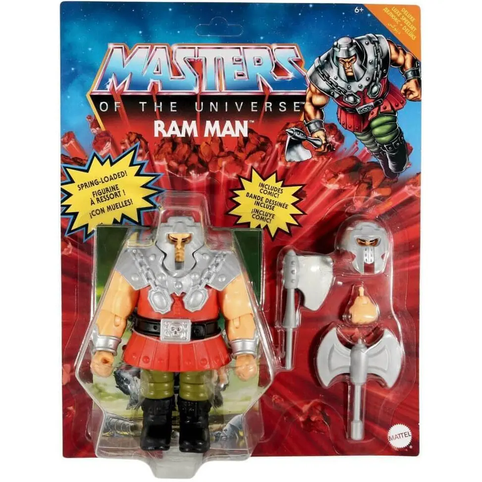Masters of the Universe Deluxe Action Figure 2021 Ram Man 14 cm product photo