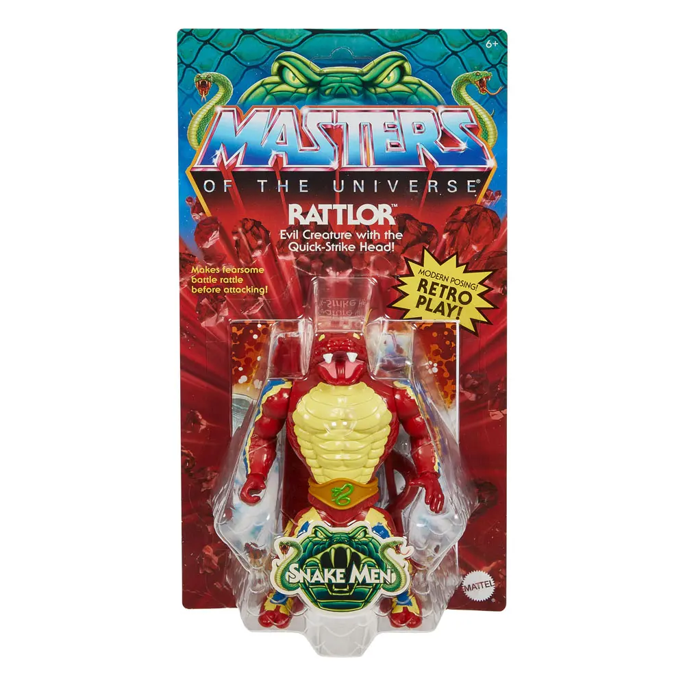 Masters of the Universe Origins Action Figure Rattlor 14 cm product photo