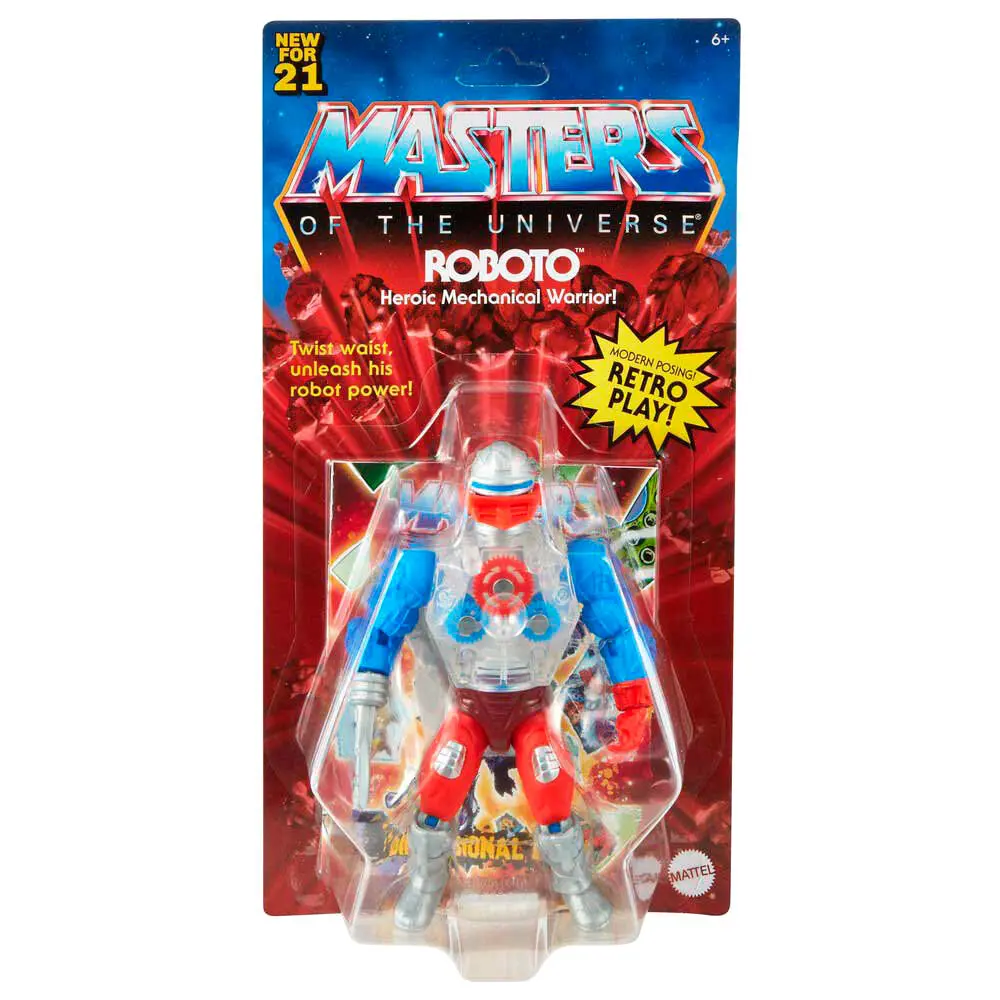 Masters of the Universe Origins Action Figure 2021 Roboto 14 cm product photo