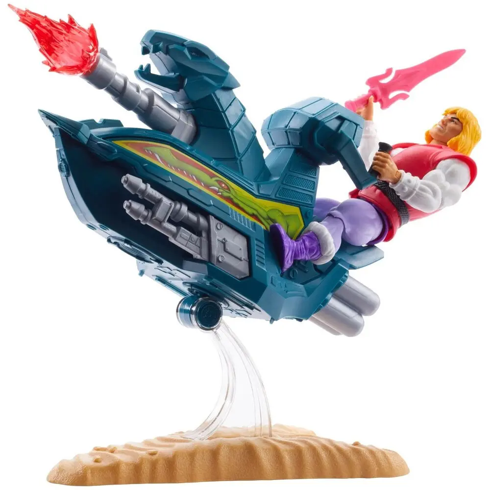 Masters of the Universe Origins Action Figure 2020 Prince Adam with Sky Sled 14 cm product photo