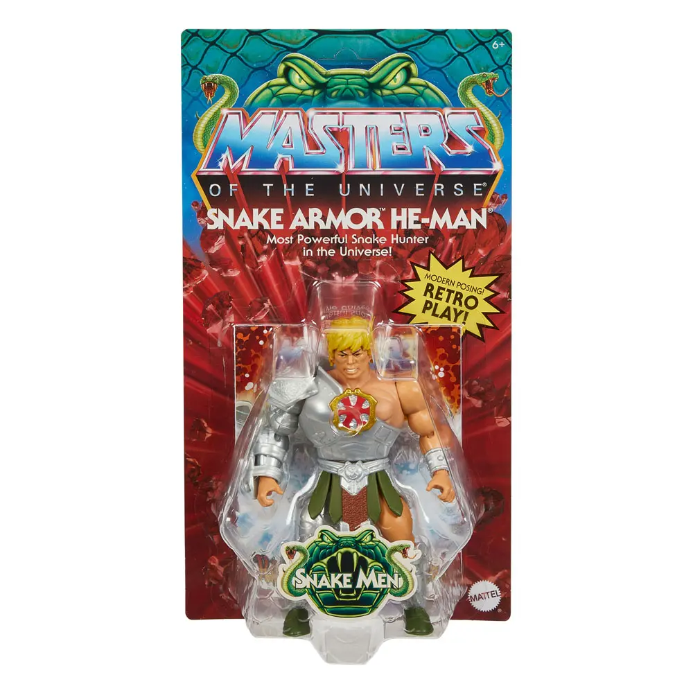 Masters of the Universe Origins Action Figure Snake Armor He-Man 14 cm termékfotó